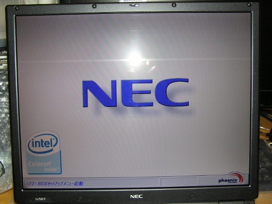 ジャンクノートPCの再生作業 NEC PC-LL750FDの巻